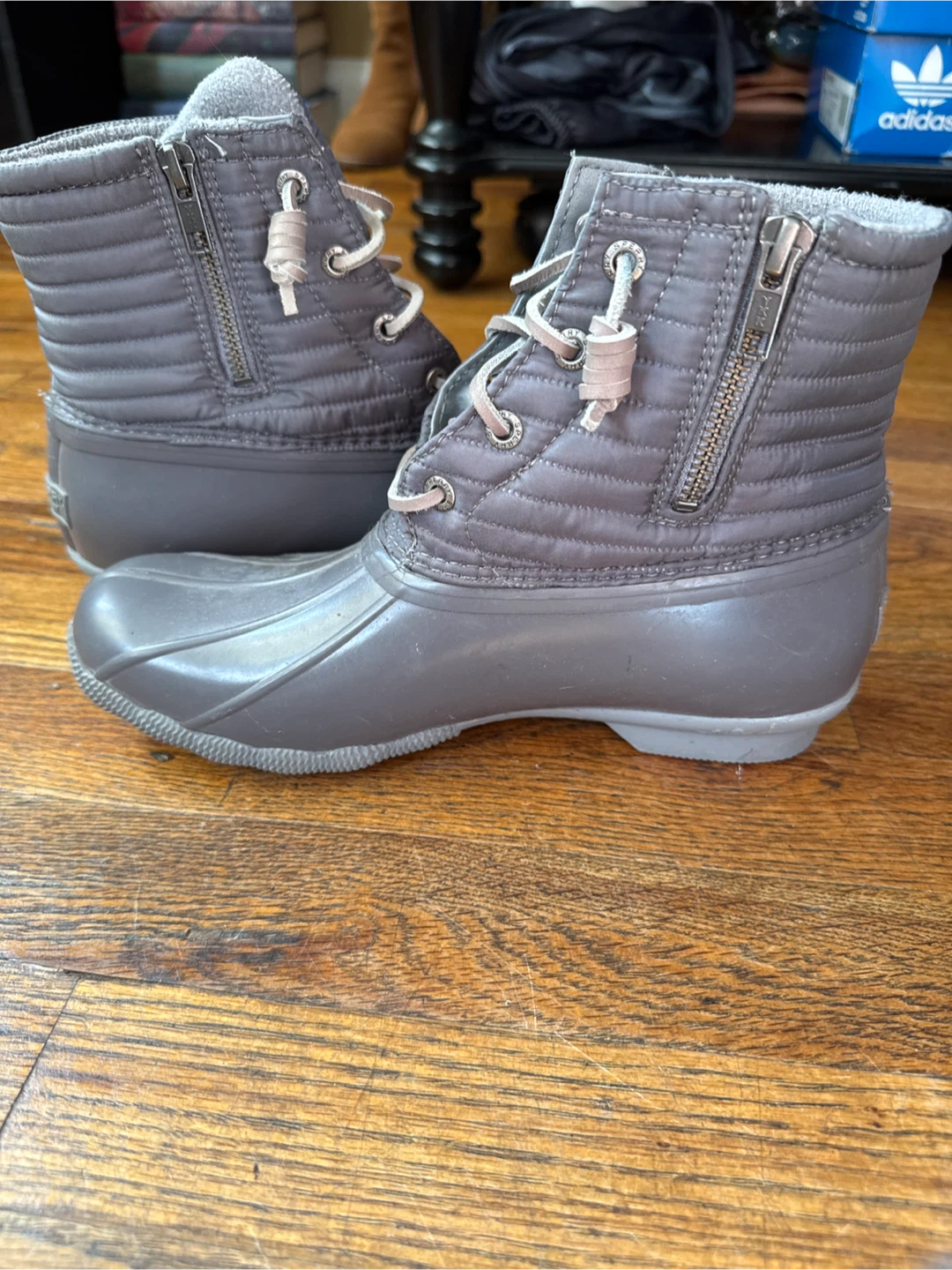 Sperry Women's Gray Rain Boots lm - photo 4