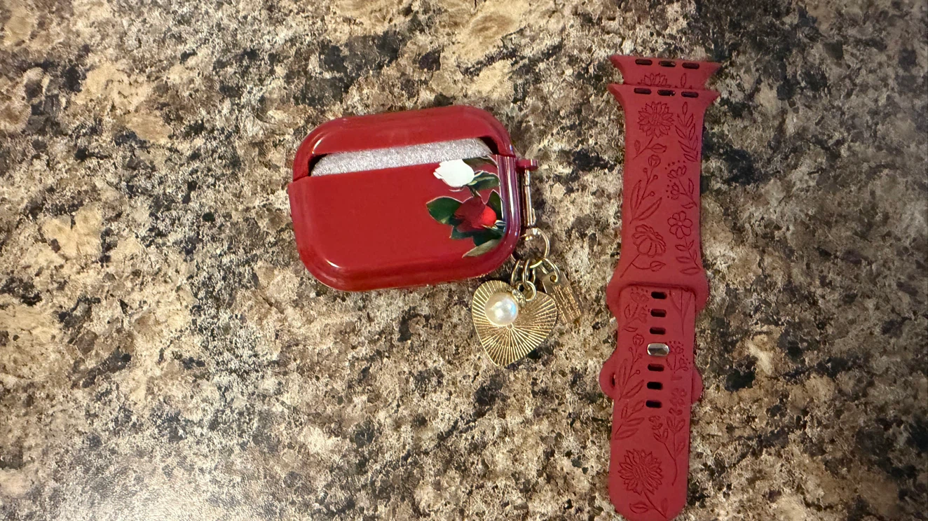 Songsier Floral Apple Watch Band and Case Set - photo 2