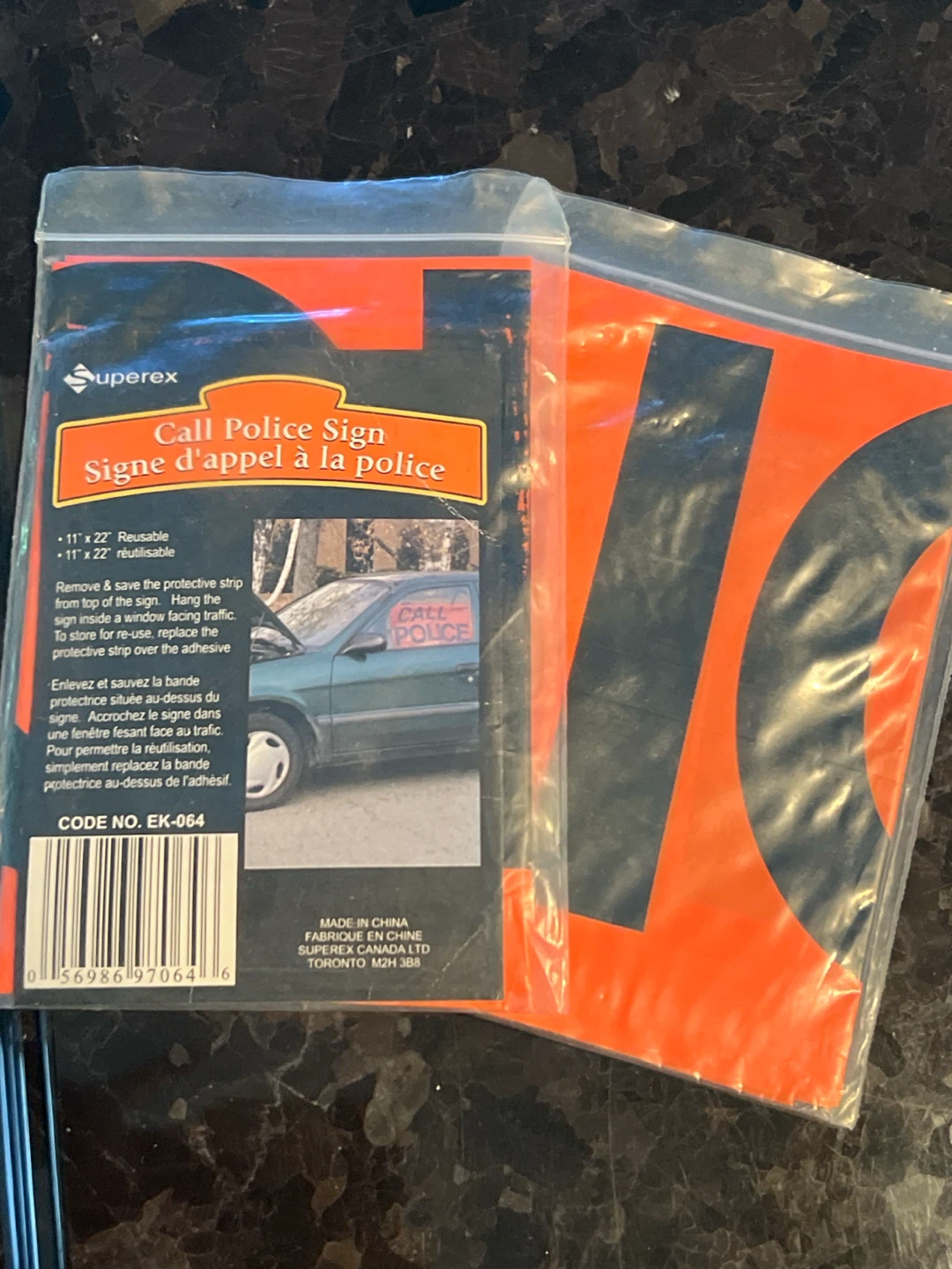 Vintage/Retro Superex Roadside Emergency Safety Kit Items - photo 4