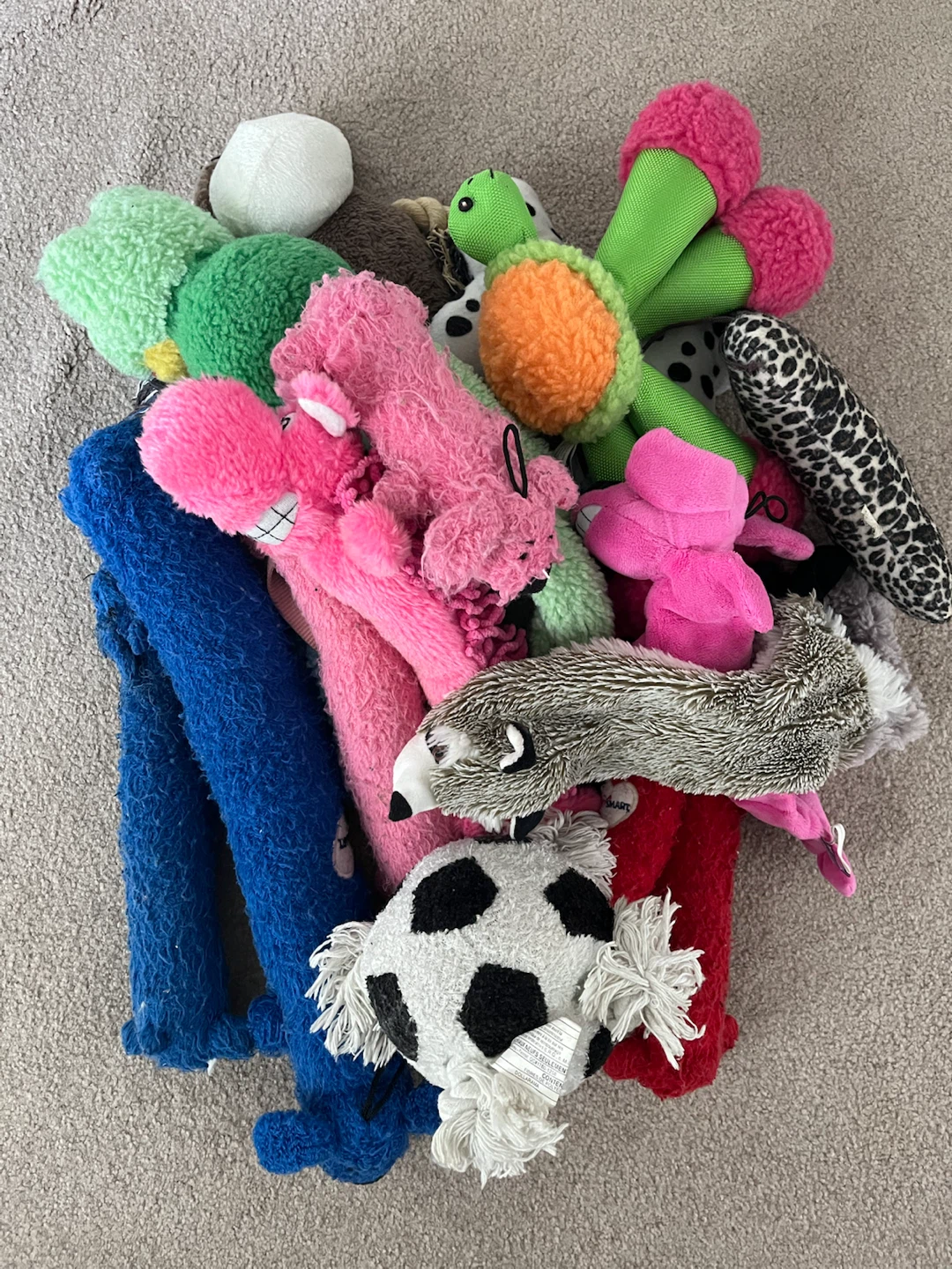 Free - Used dog toys