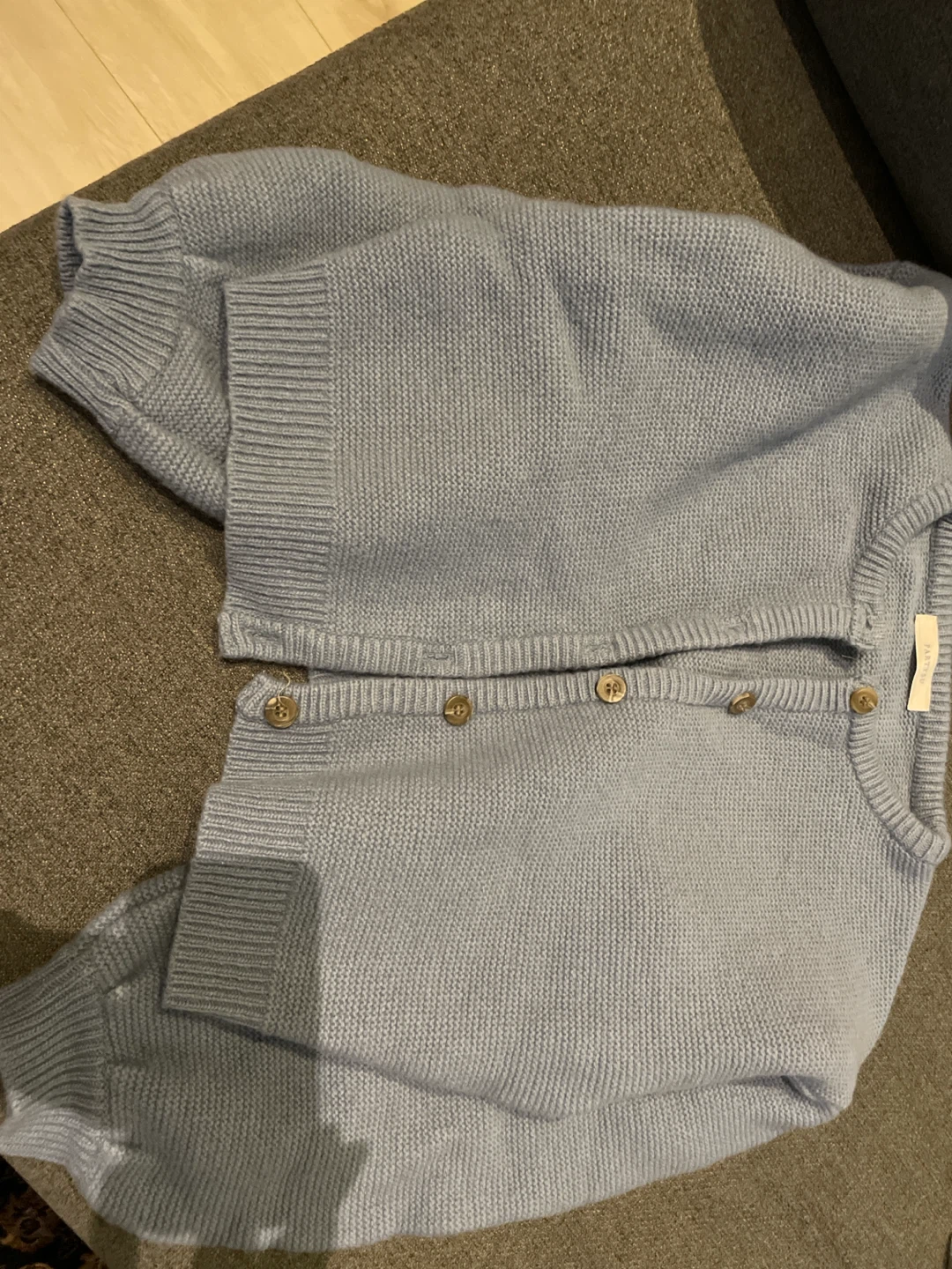 Blue sweater