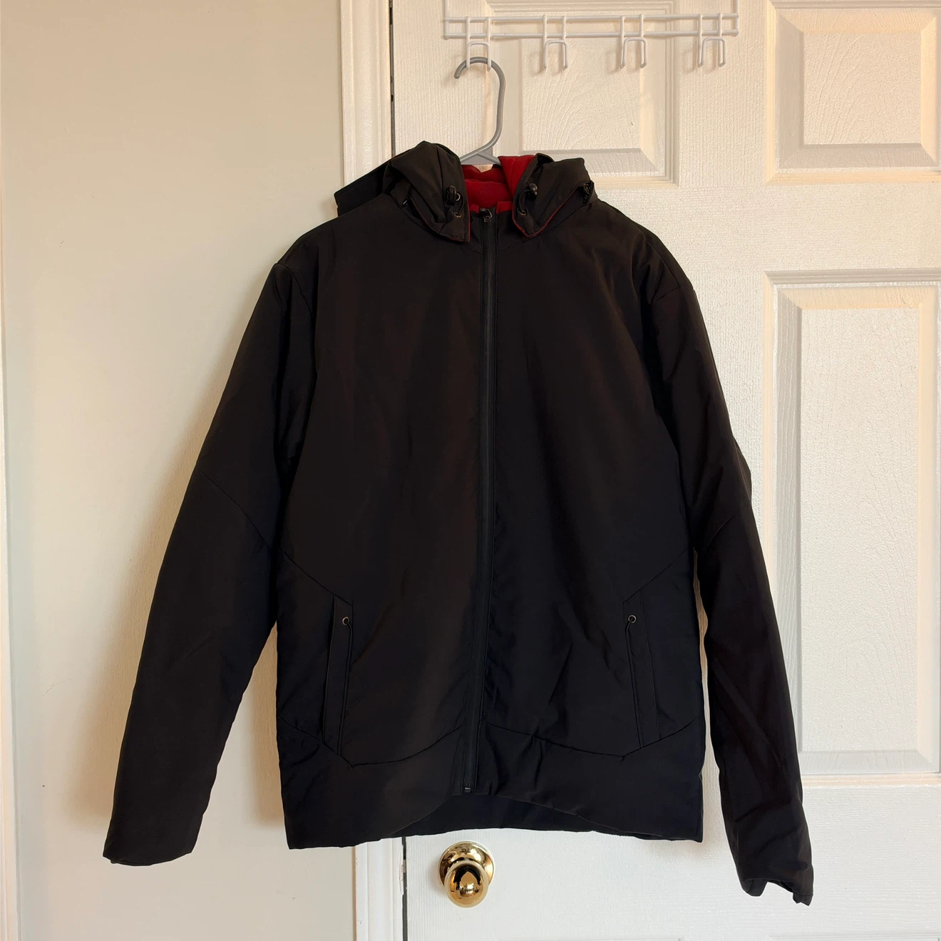 Men’s Winter Jacket (Matte Black) - L