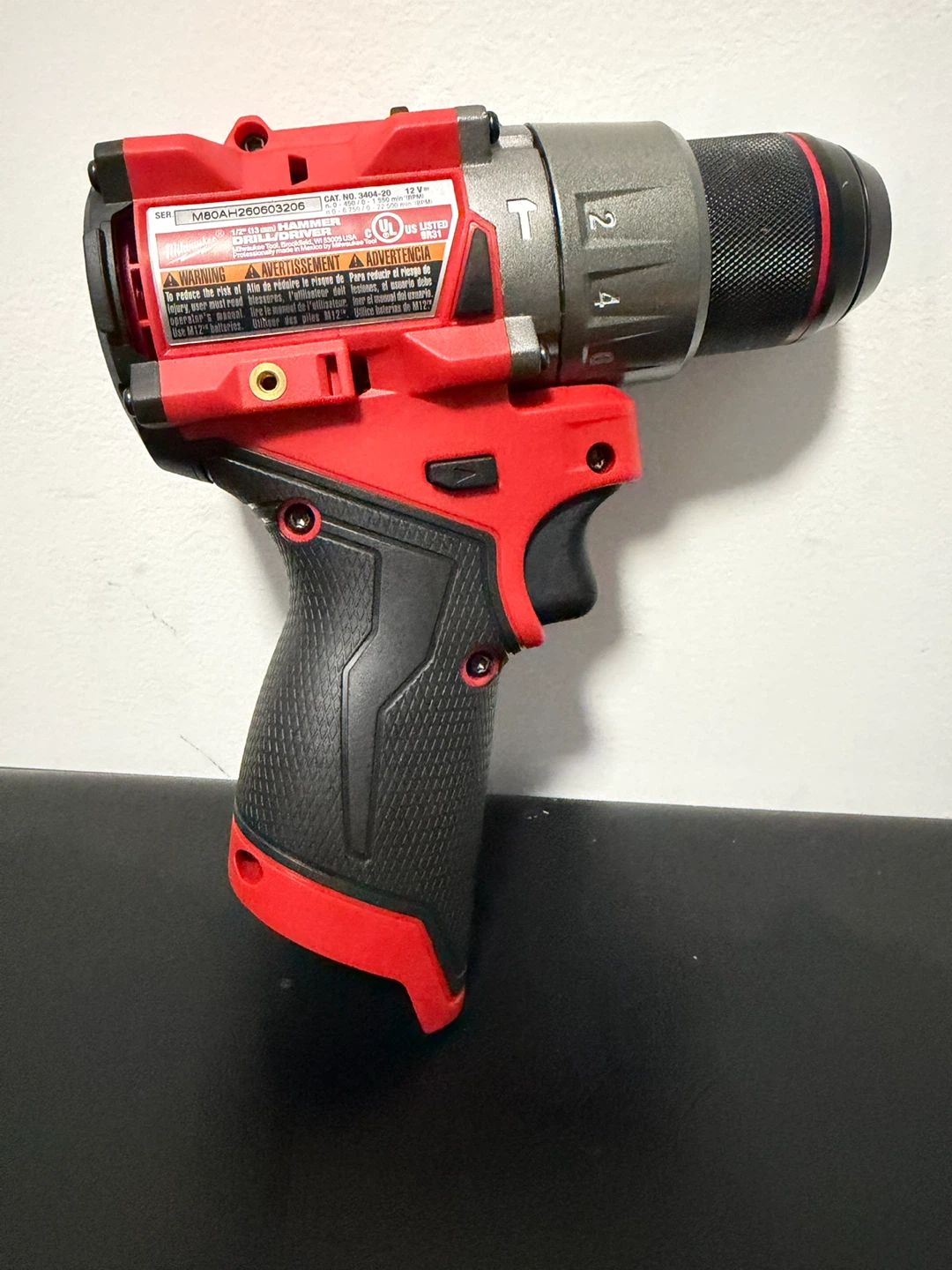 Milwaukee M12 FUEL Hammer Drill/Driver 3404-20 - photo 2
