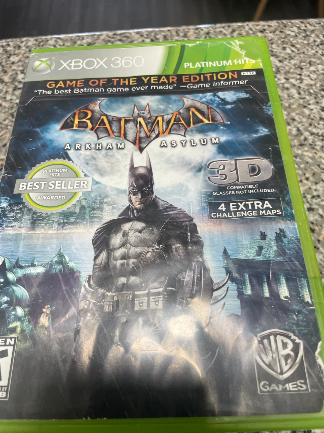Batman Arkham Asylum Game of the Year Edition Xbox 360