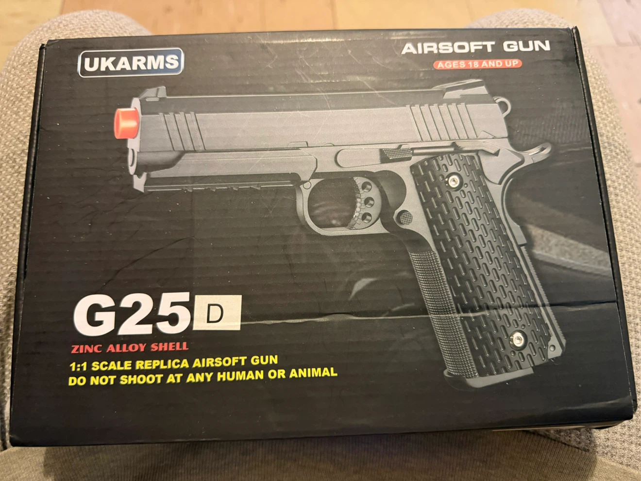 UKARMS G25D 1:1 Scale Airsoft Gun