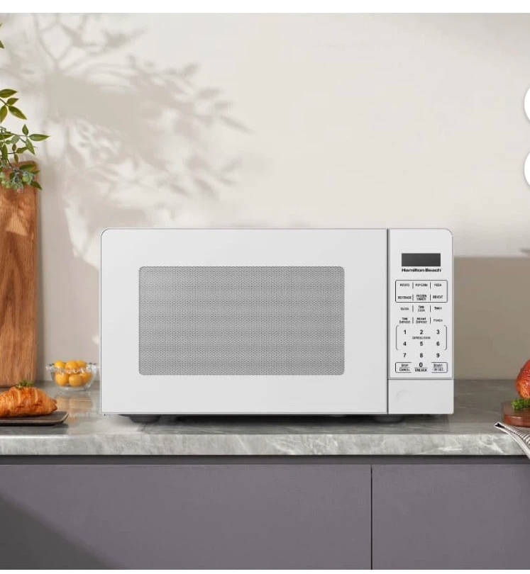 Hamilton Beach White Microwave