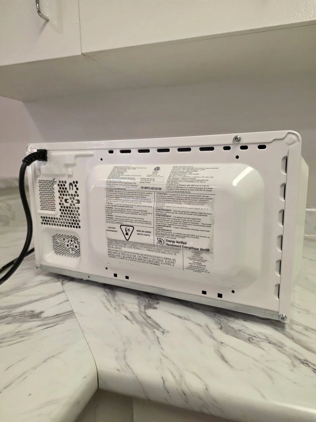 Hamilton Beach White Microwave - photo 5