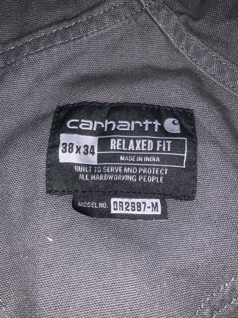 Carhartt Relaxed Fit Overalls 38x34 - photo 3