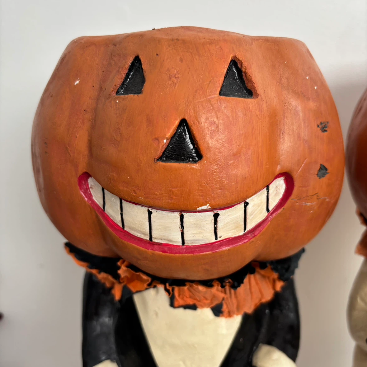 Halloween Jack-o’-Lantern Candy Bowl Figurines - photo 2