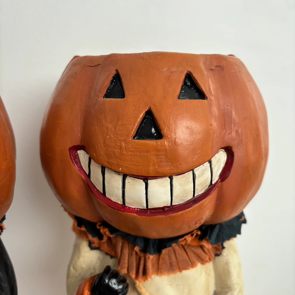Halloween Jack-o’-Lantern Candy Bowl Figurines - photo 5