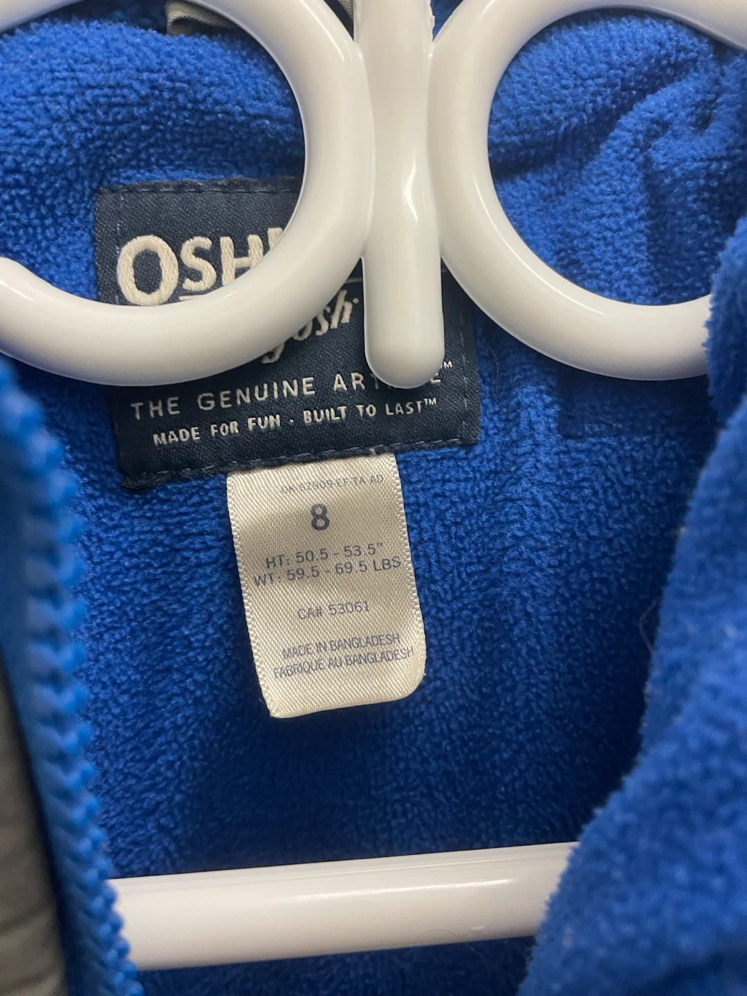 OshKosh B'gosh Puffer Jacket Size 8 - photo 3
