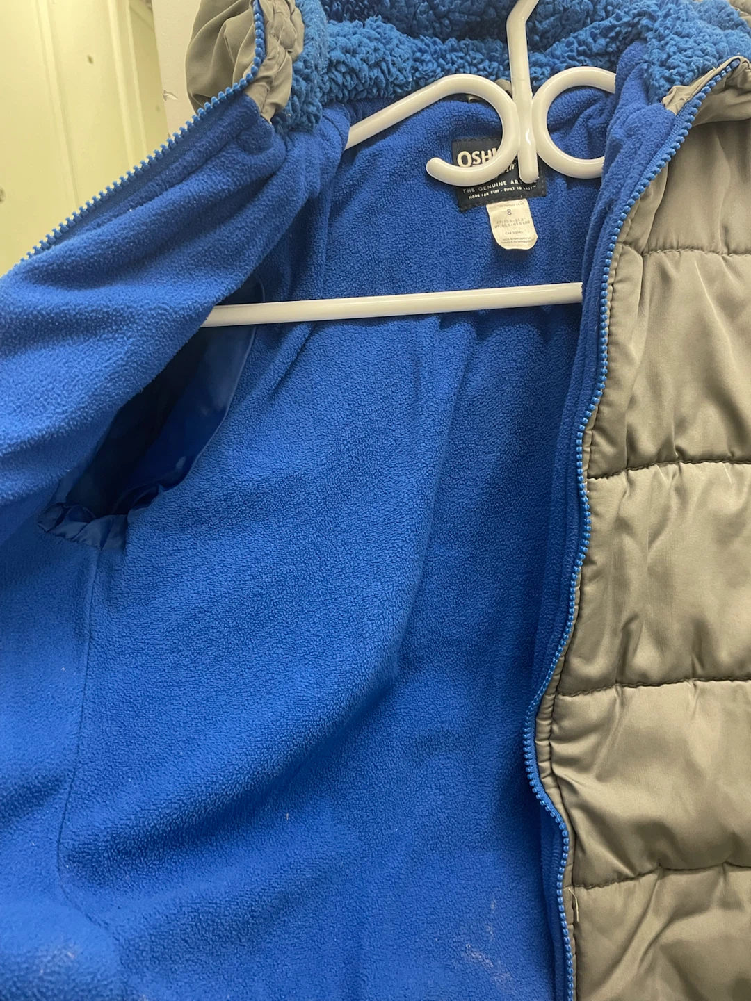 OshKosh B'gosh Puffer Jacket Size 8 - photo 4