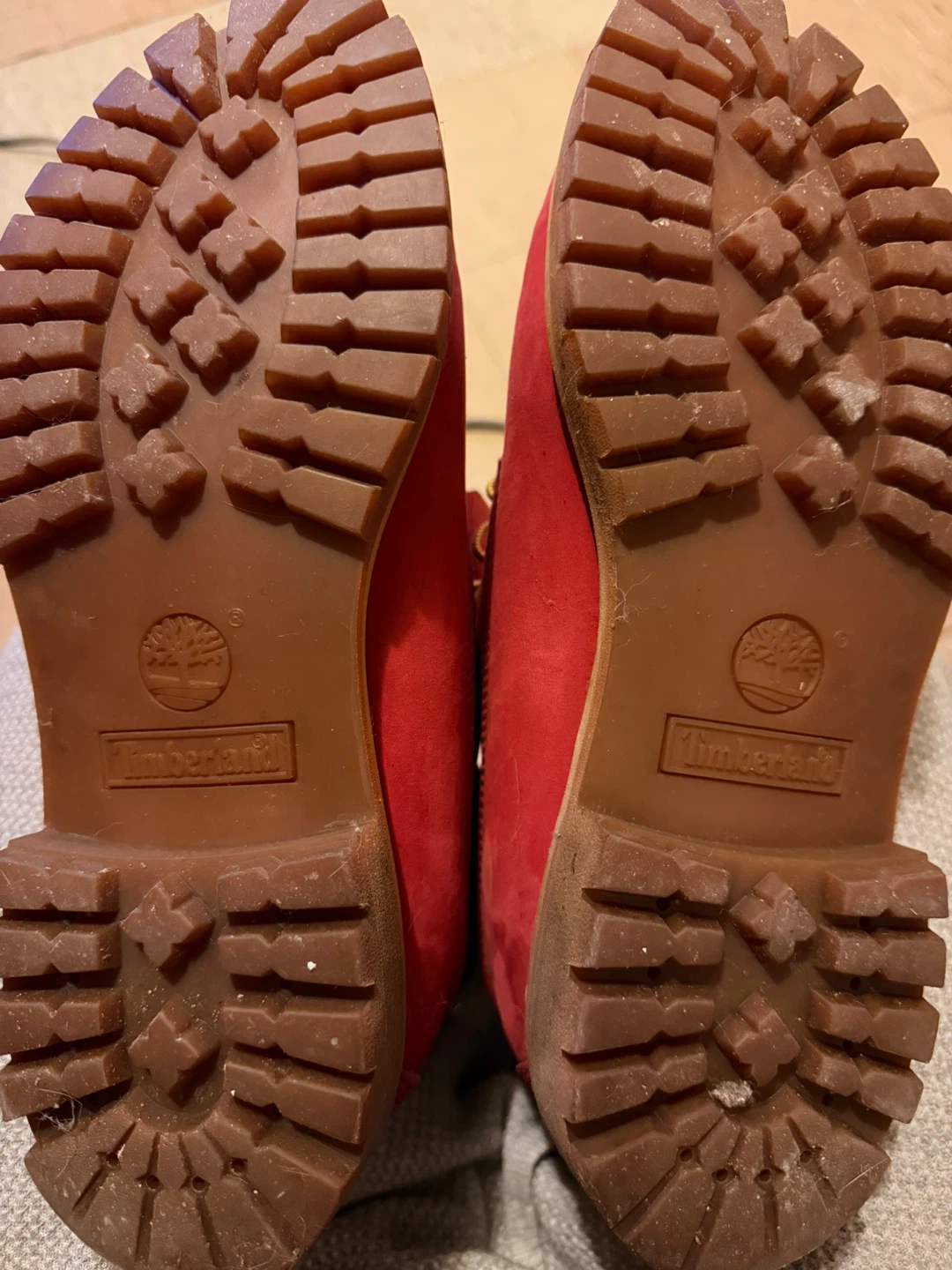 Timberland Red Boots Limited Edition Sz 9.5 - photo 3