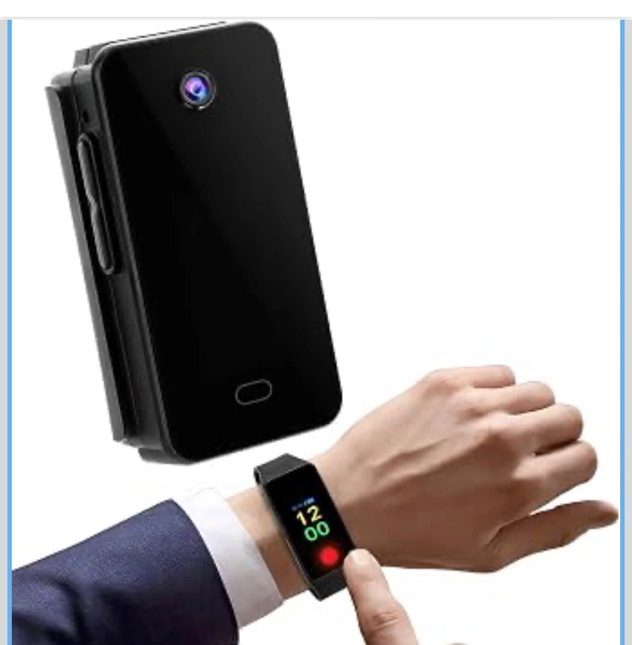 Wearable Security Camera Watch