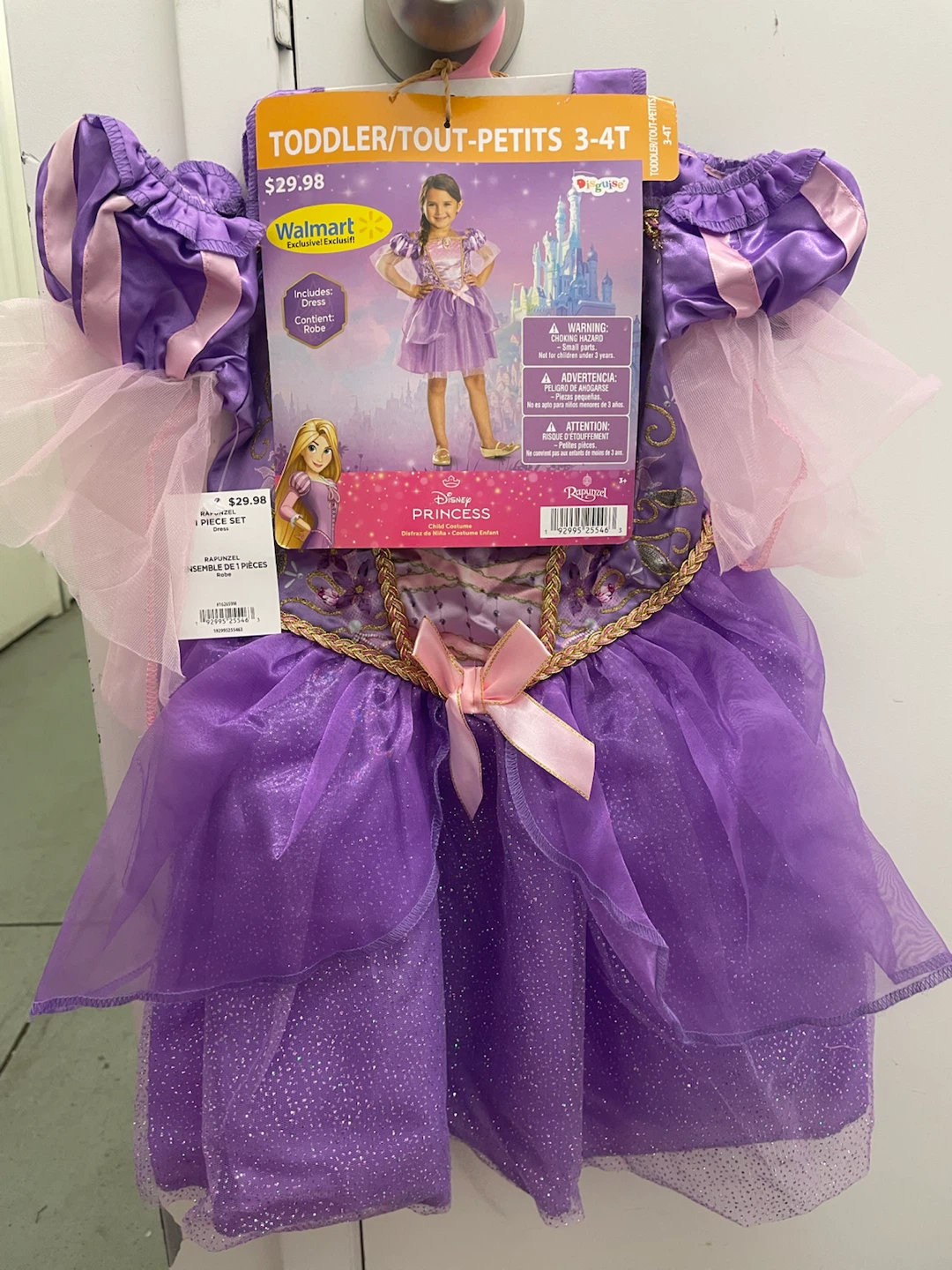 Halloween Disney Princess Rapunzel Toddler Costume - photo 2