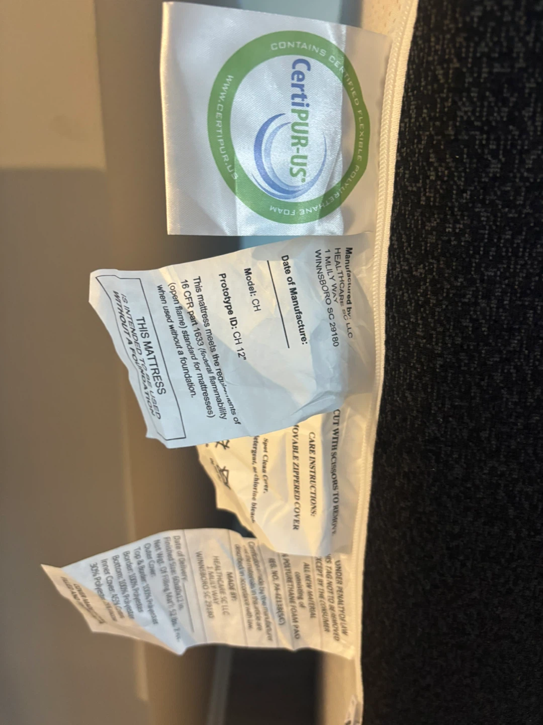 Queen Certipur mattress - photo 3
