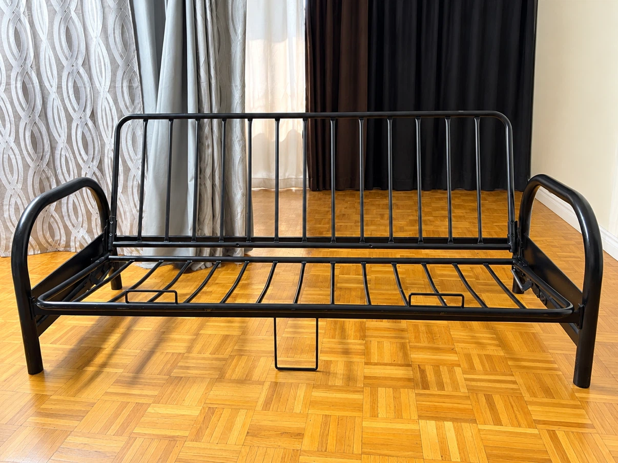 Black Metal Futon Frame