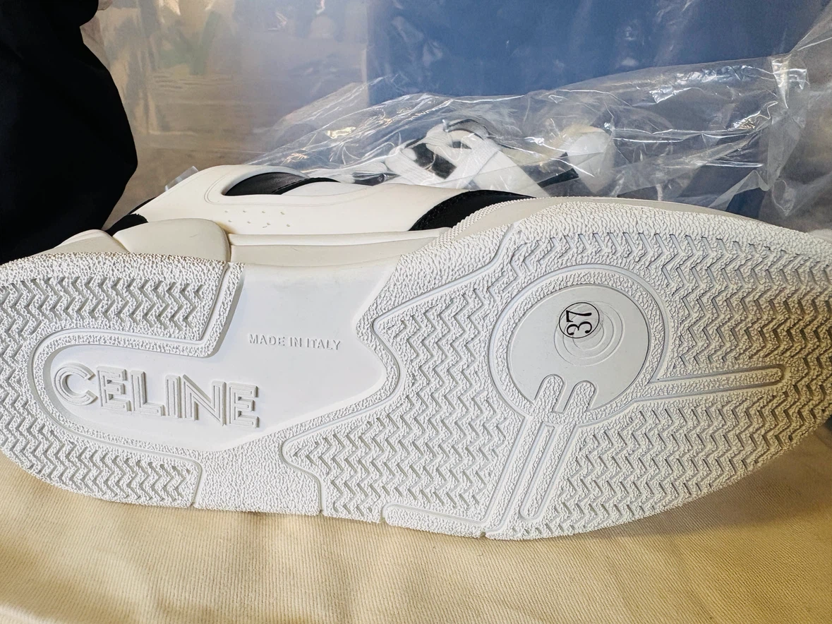 Celine CT-07 Sneakers - White/Black - photo 3