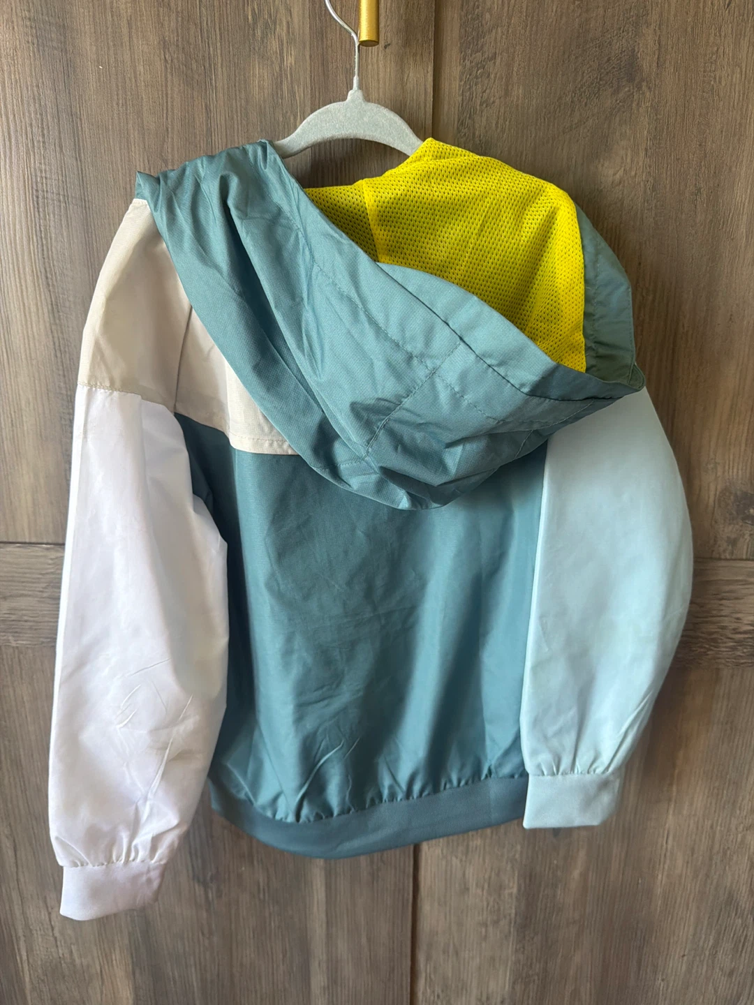 Nike Kids Colorblock Windbreaker Jacket Size 5 - photo 2