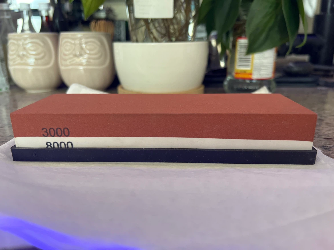 Double-Sided 3000/8000 Grit Sharpening Stone