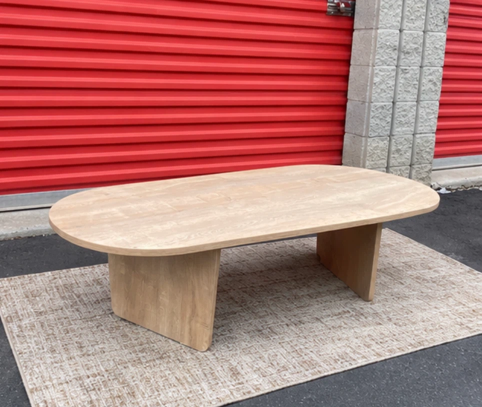 Oval Coffee Table solid wood - photo 2