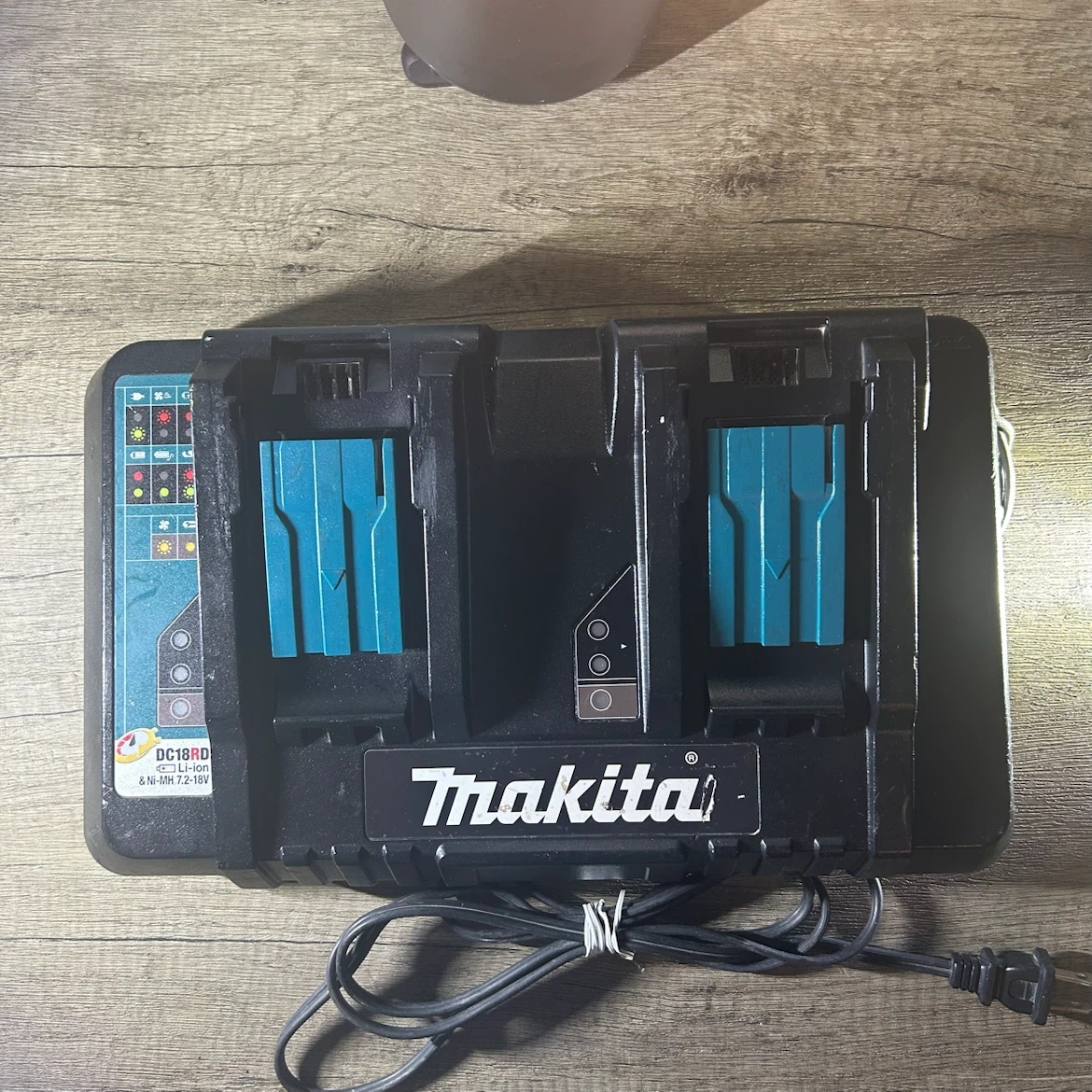 Makita 18V Lithium Ion Dual Port Rapid Optimum Charger