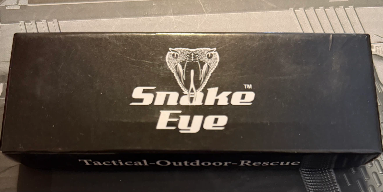 Snake Eye Tactical Outdoor Rescue Knife