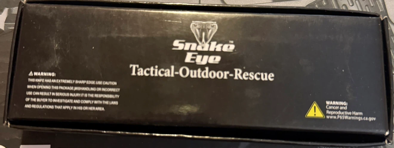Snake Eye Tactical Outdoor Rescue Knife - photo 2