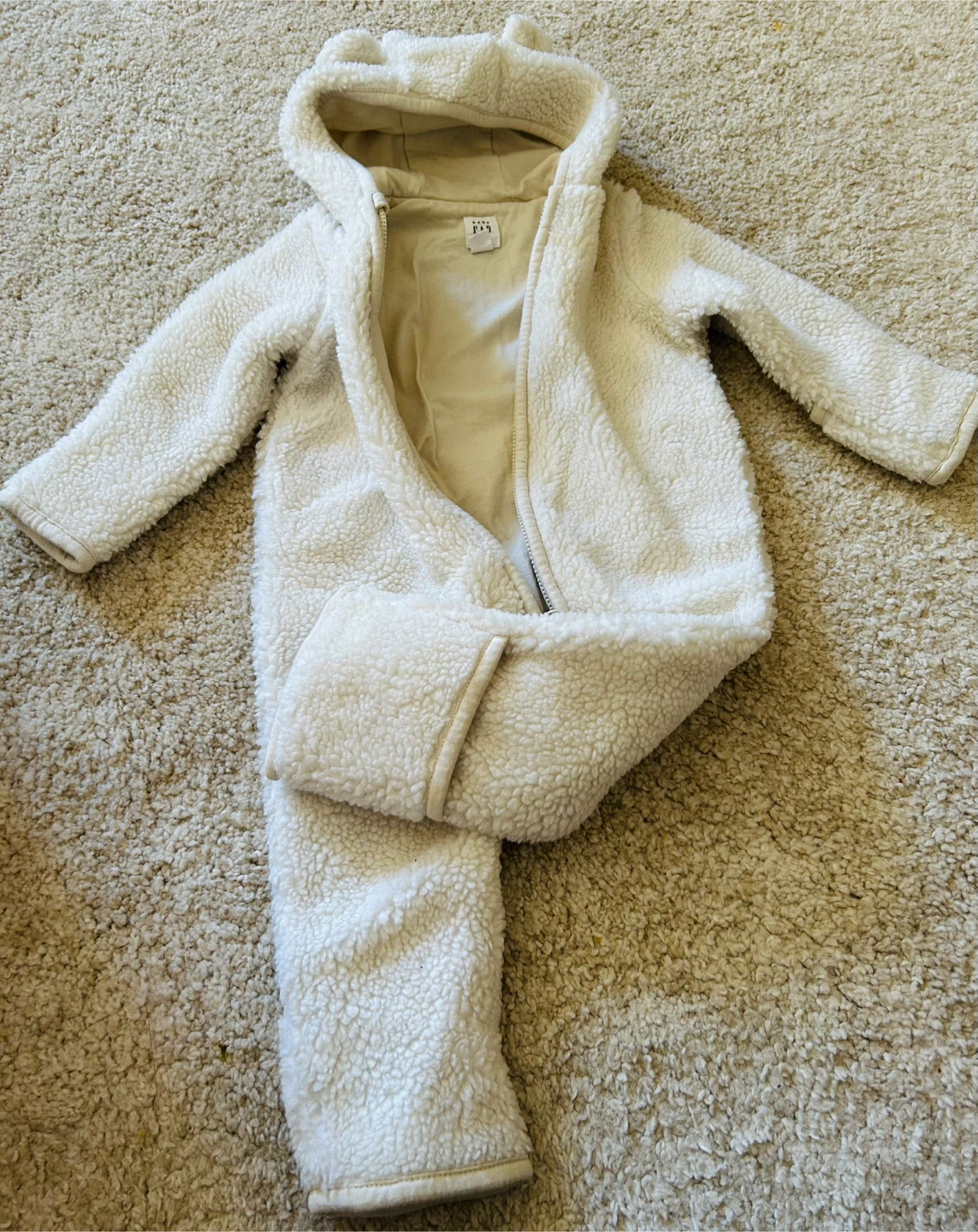 Baby Gap Sherpa Bear One-Piece - photo 2