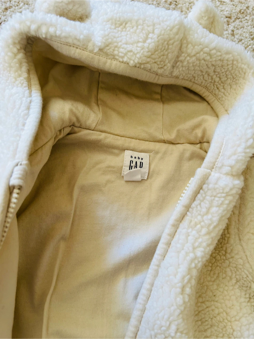 Baby Gap Sherpa Bear One-Piece - photo 3