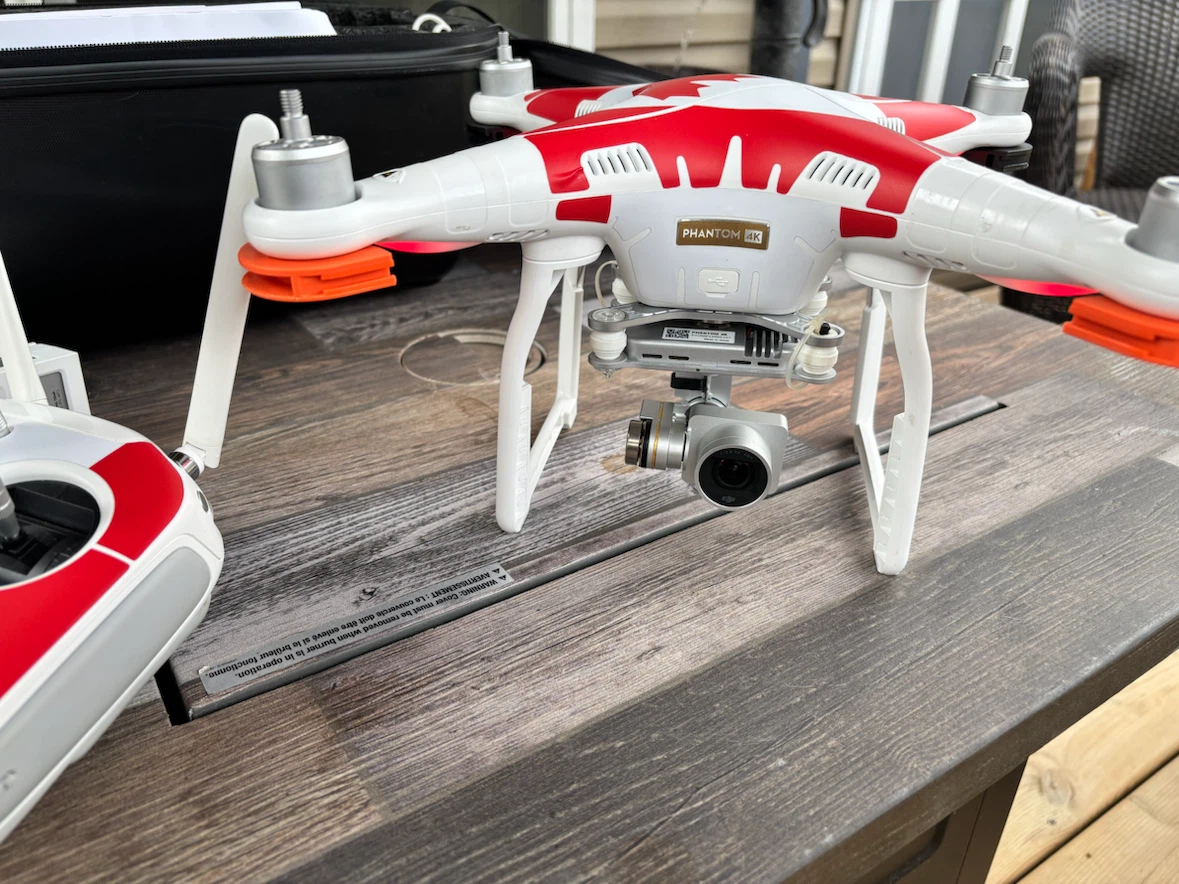 DJI Phantom 3-4K Drone with Extra Batteries