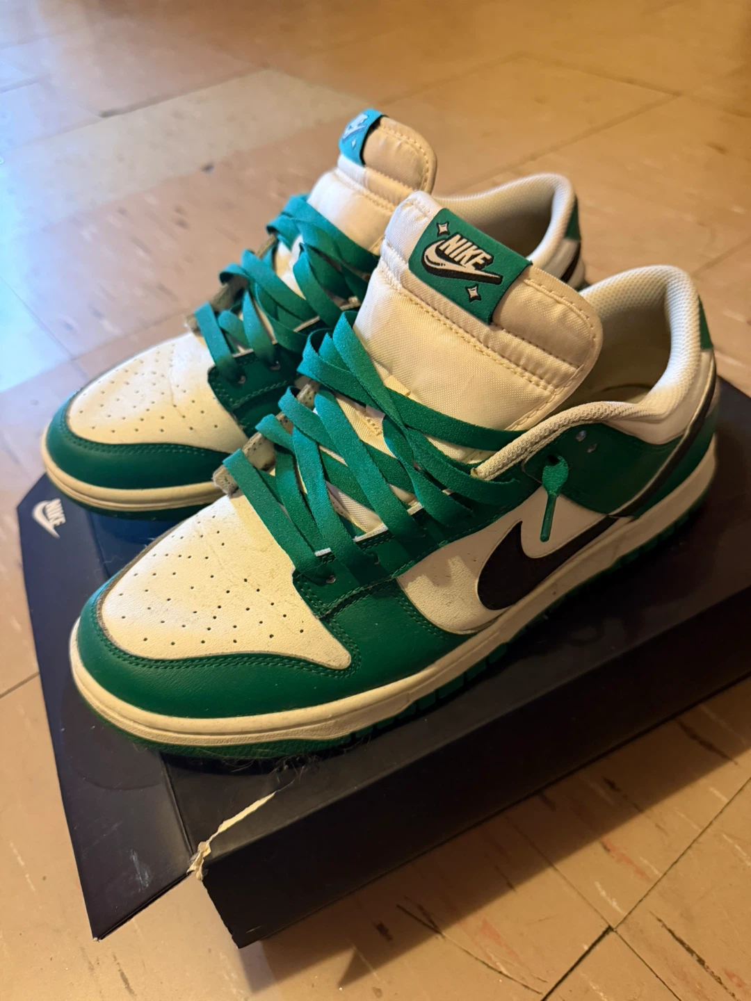 Nike Dunk Low Green and White lottery