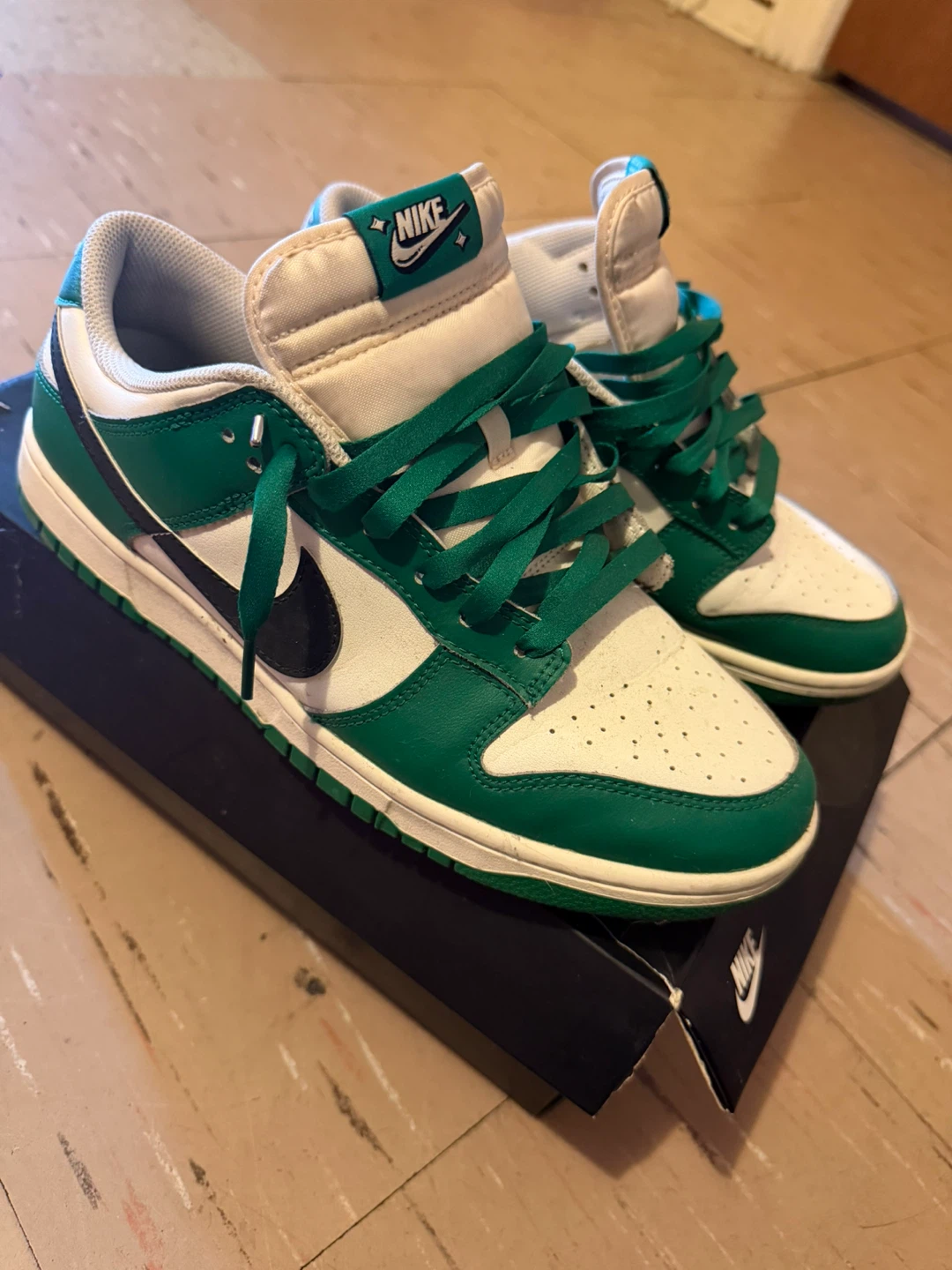 Nike Dunk Low Green and White lottery - photo 4