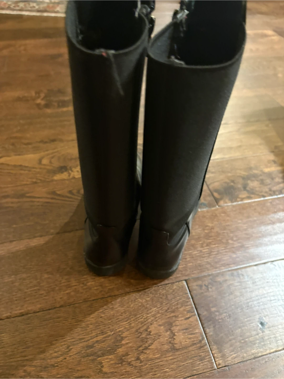 Black Knee-High Boots