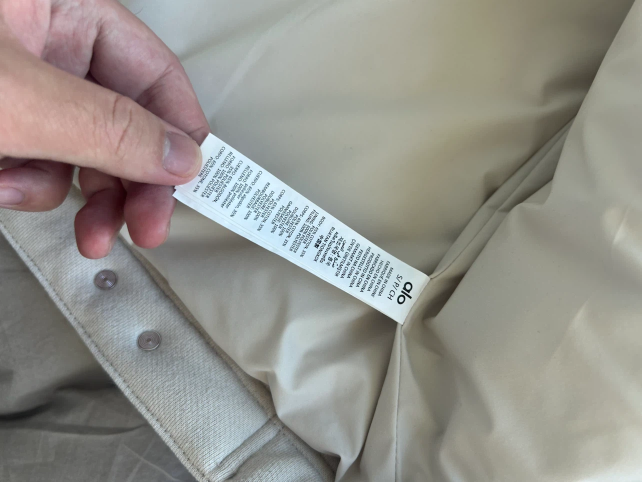 Alo Yoga Jacket Off-White - photo 4
