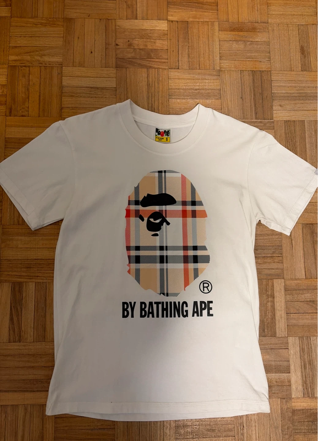 Bape x Burberry Tee S