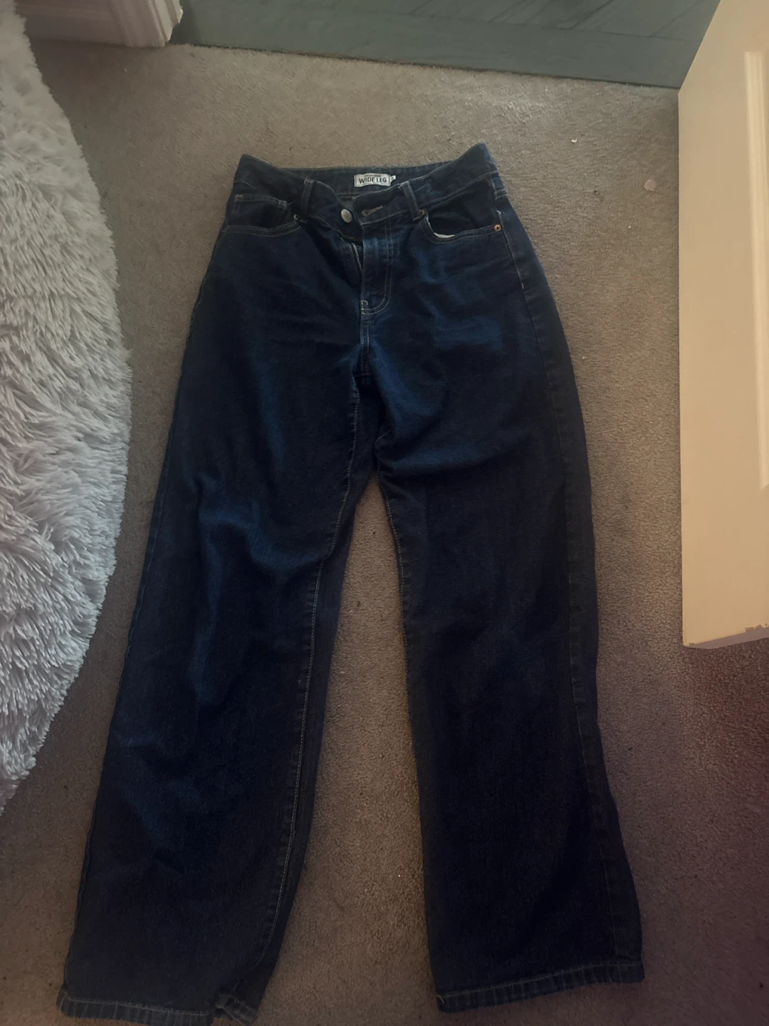 urban planet Wide Leg Jeans - Size 0