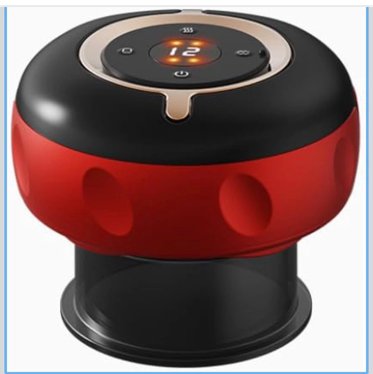 Smart Cupping Massager with 3 Interchangeable Cups
