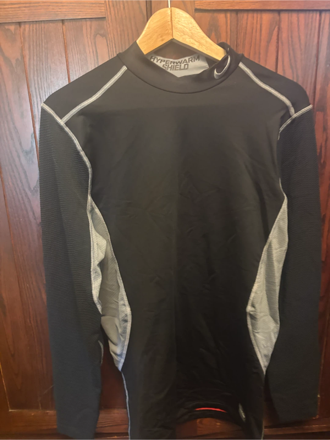 Men’s large Nike Pro Combat Hyperwarm Long Sleeve Shirt