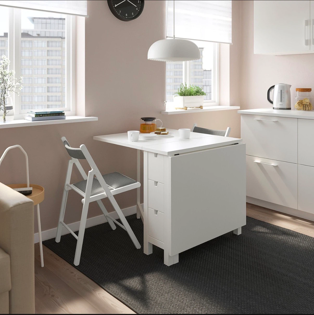 IKEA NORDEN Gateleg Table - White - photo 3