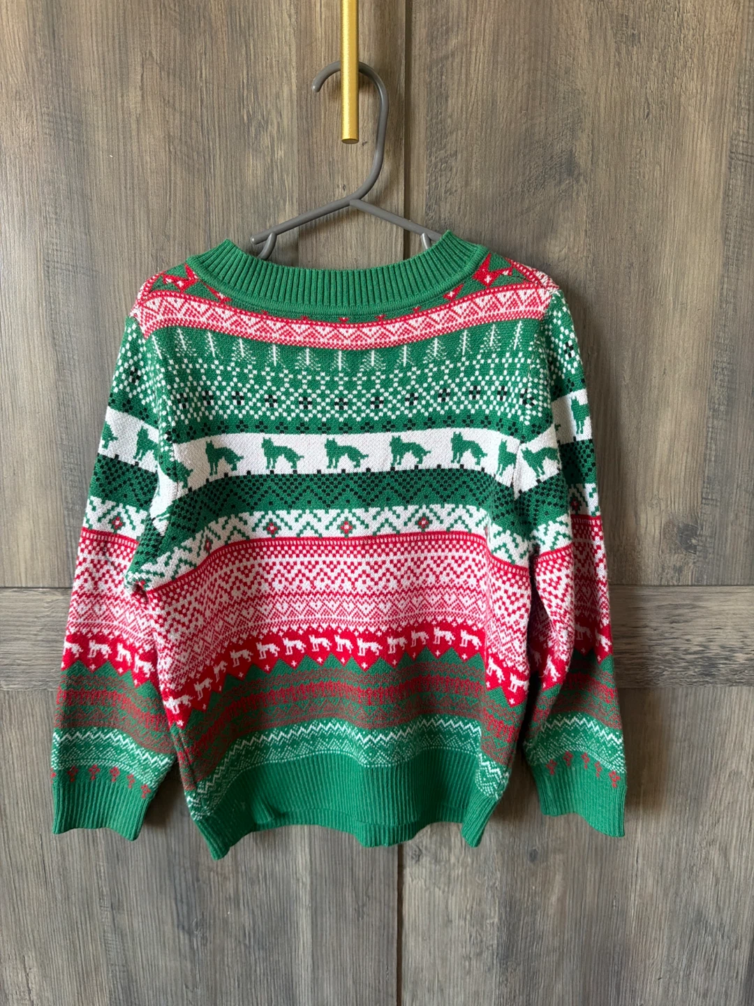 Holiday French Bulldog Sweater Size 5 - photo 2