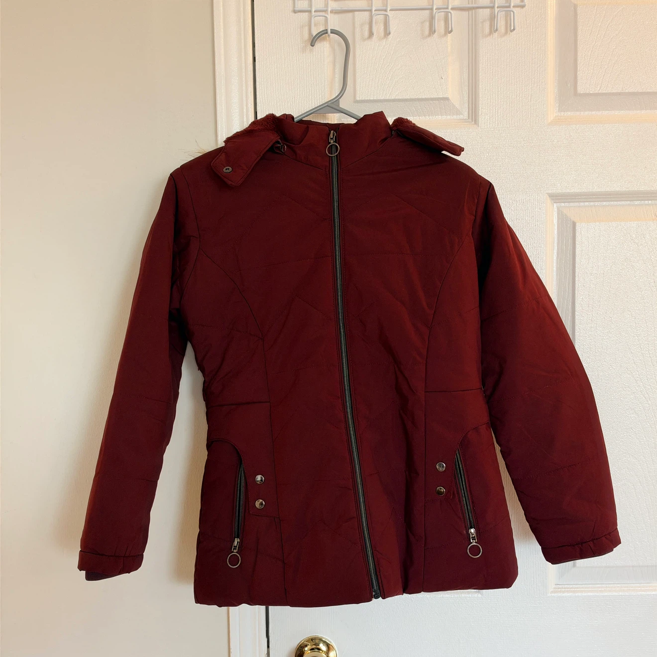 Women’s Winter Jacket (Maroon) - M