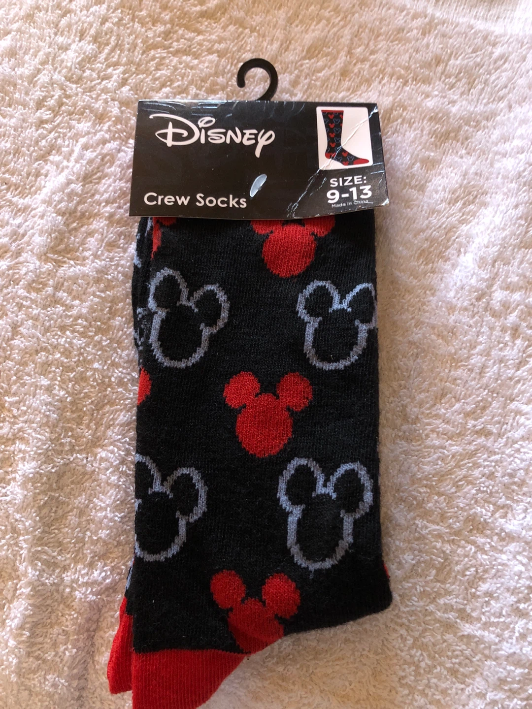 Disney Mickey Mouse Crew Socks