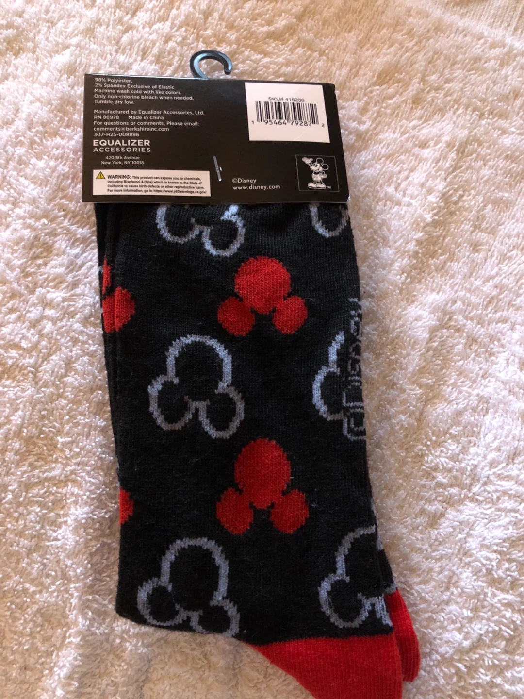 Disney Mickey Mouse Crew Socks - photo 3