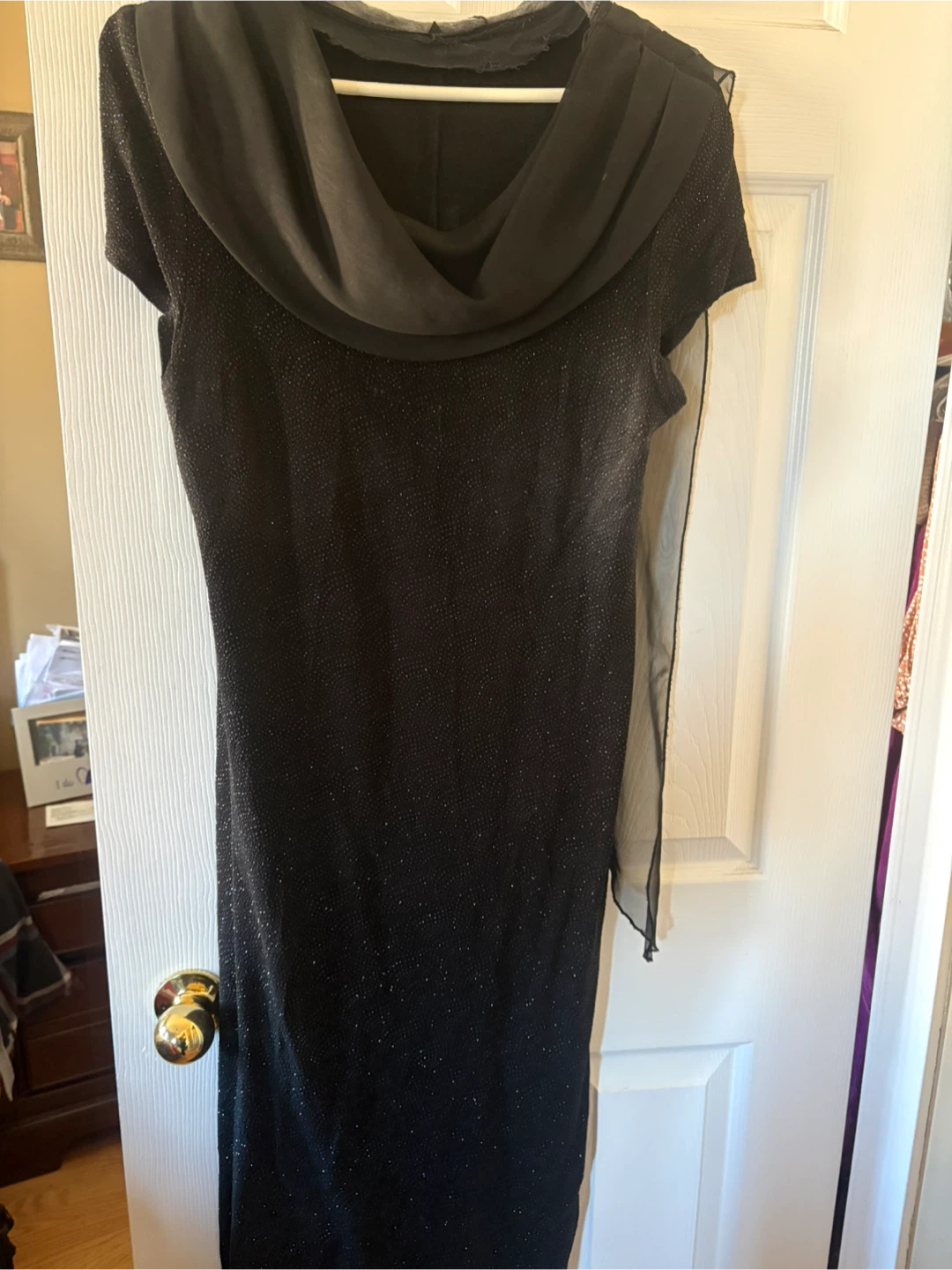 Jessica Black Shimmer Dress size 14