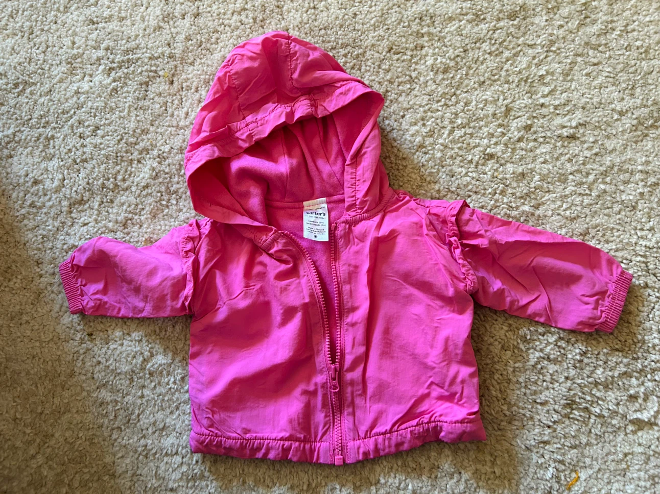 Carter's Newborn Pink Hooded Jacket