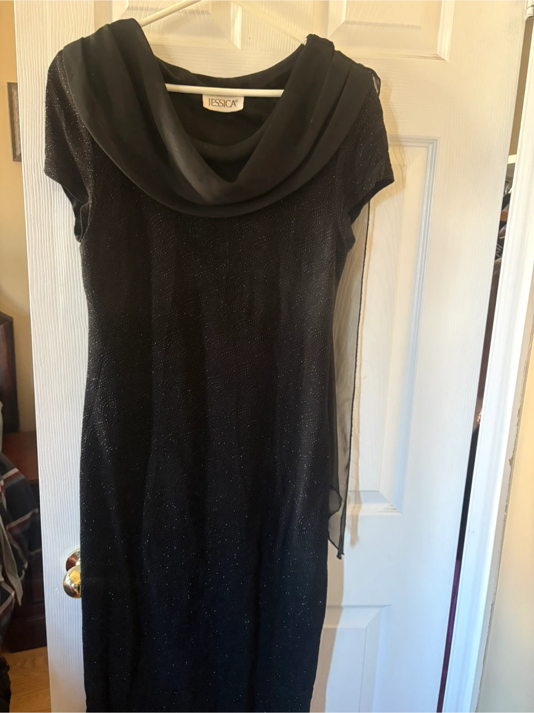 Jessica Black Shimmer Dress size 14 - photo 2