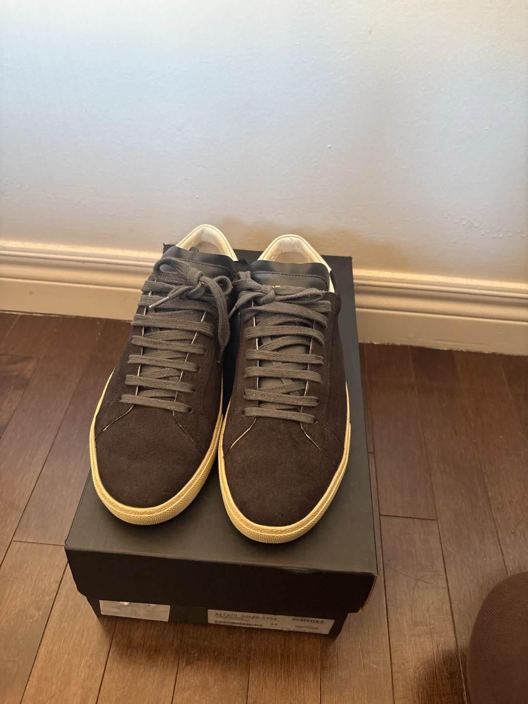 Saint Laurent Suede Sneakers