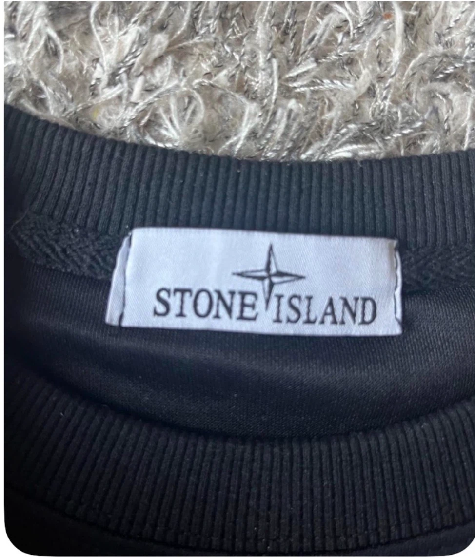 Stone Island Black Sweatshirt - photo 2