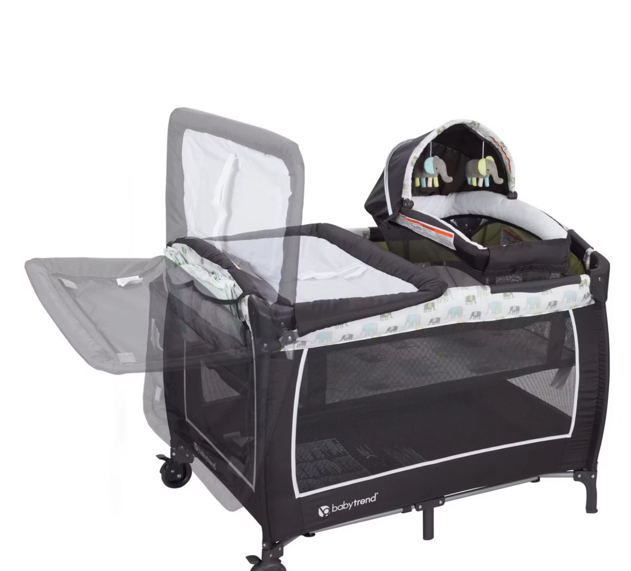 Baby Trend Playard with Bassinet and Changing Station - photo 2